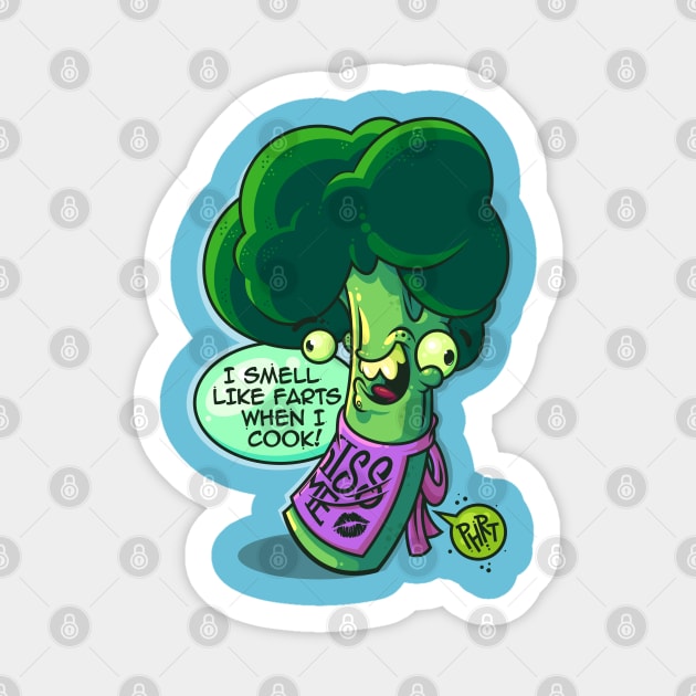 Broccoli Farts Sticker by ArtisticDyslexia